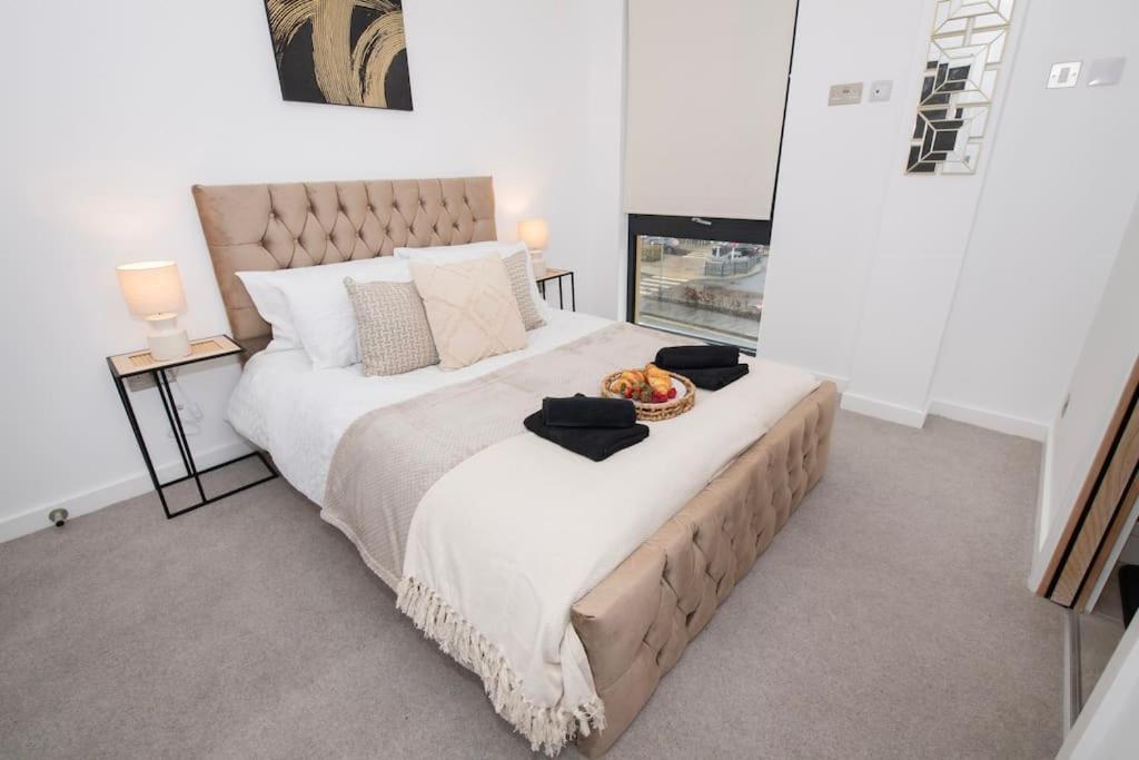 Deluxe 2 Bed York Flat With Gym Sleeps 6 Appartement Buitenkant foto